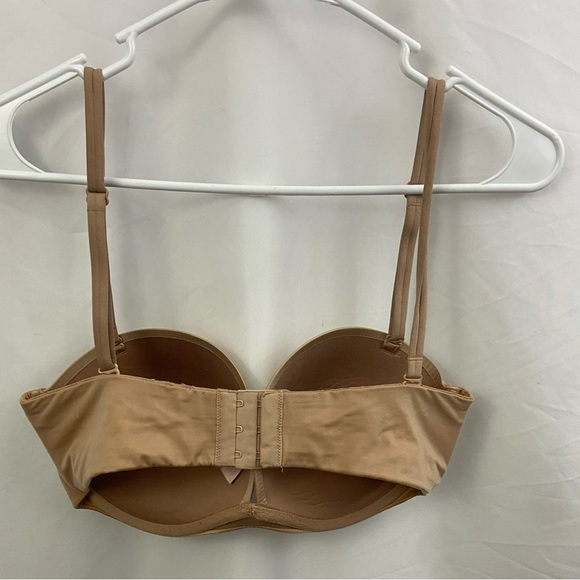 Victoria's Secret Very Sexy Strapless Bra 36D Beige With Straps - Picture 4 of 7